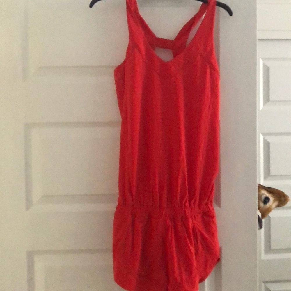 Lululemon red romper